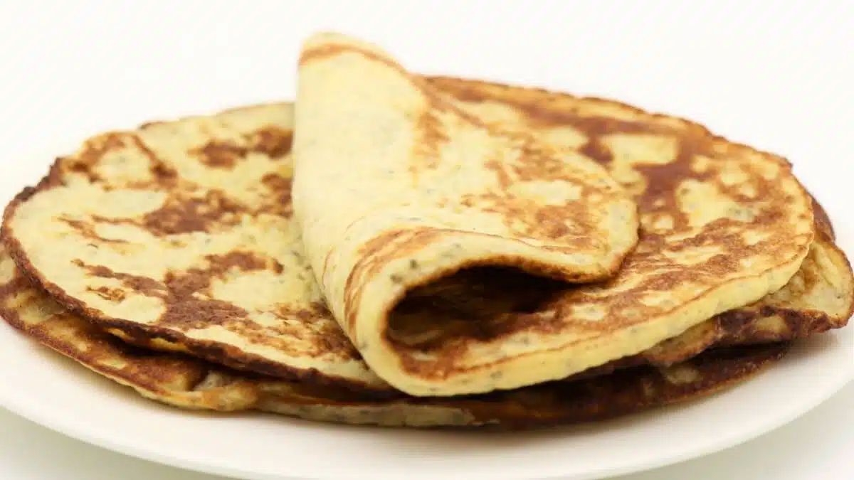 Low Carb Pfannkuchen Rezept glutenfrei