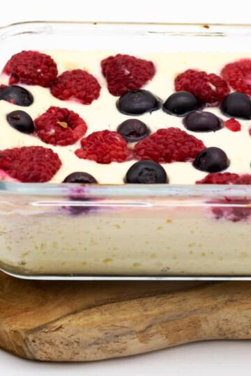 Low Carb Quarkauflauf ohne Mehl Rezept