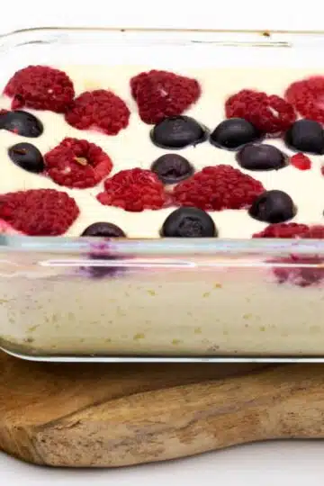 Low Carb Quarkauflauf ohne Mehl Rezept