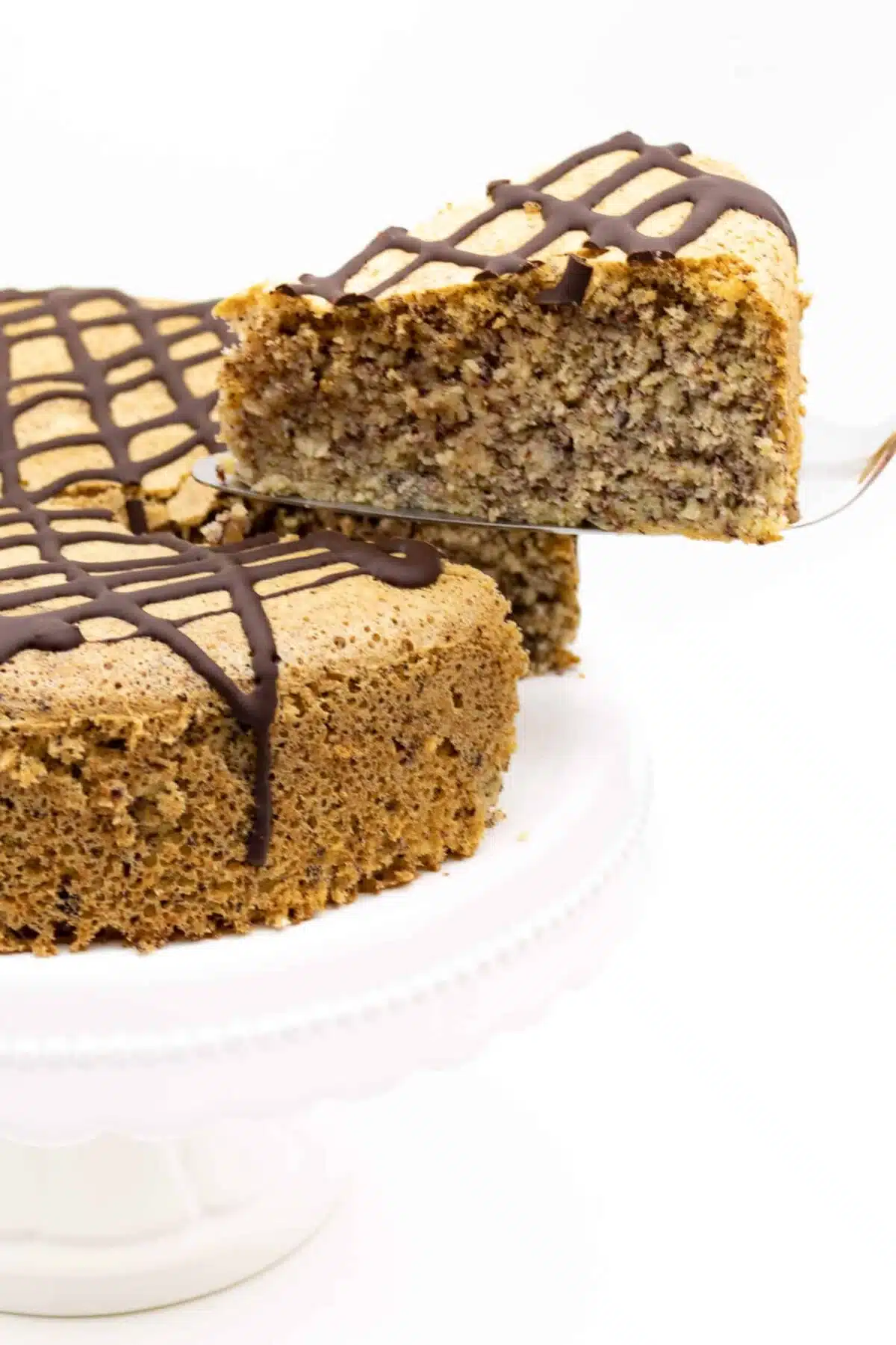 Nusskuchen ohne Zucker Rezept