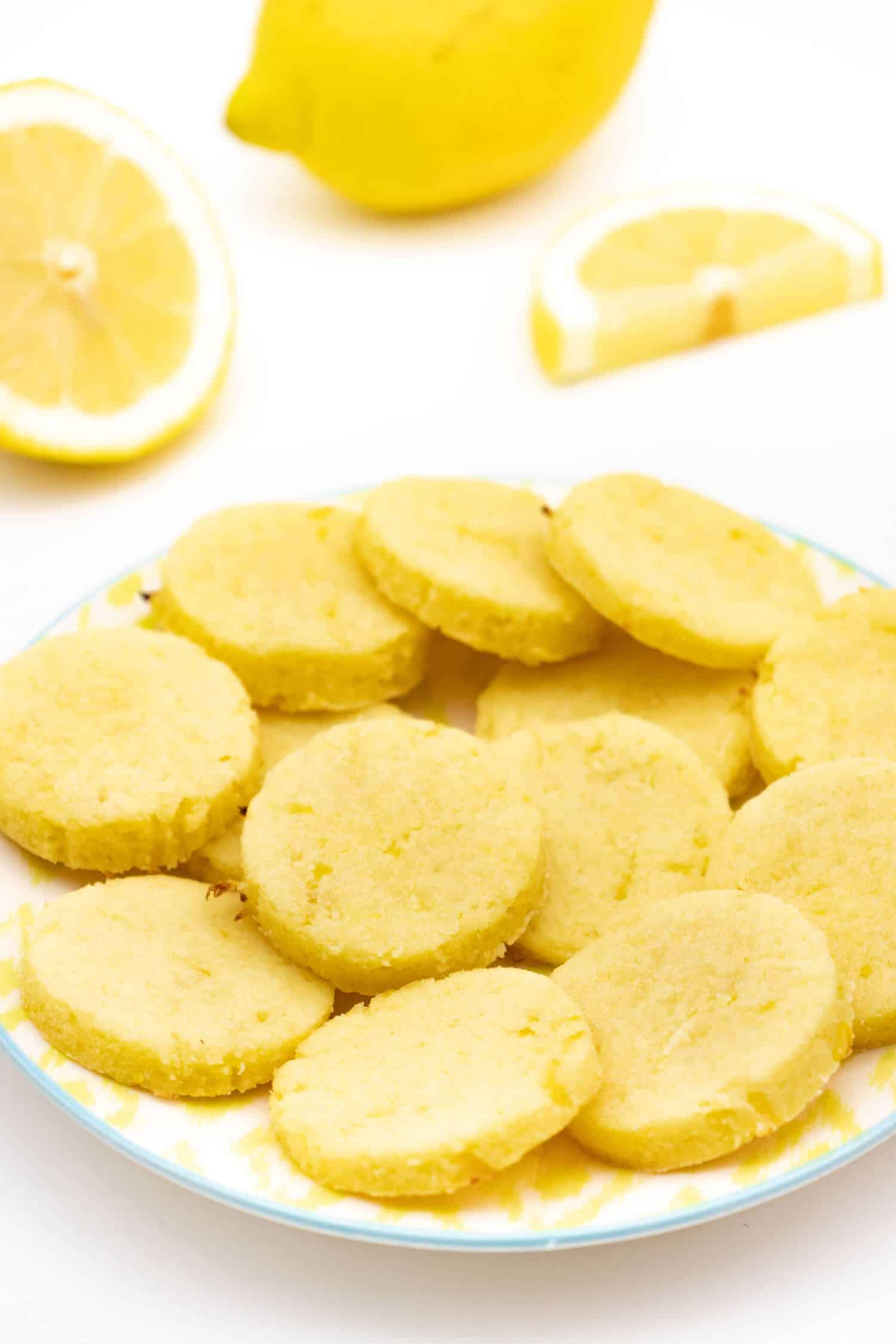 Glutenfreie Plätzchen Zitrone ohne Zucker