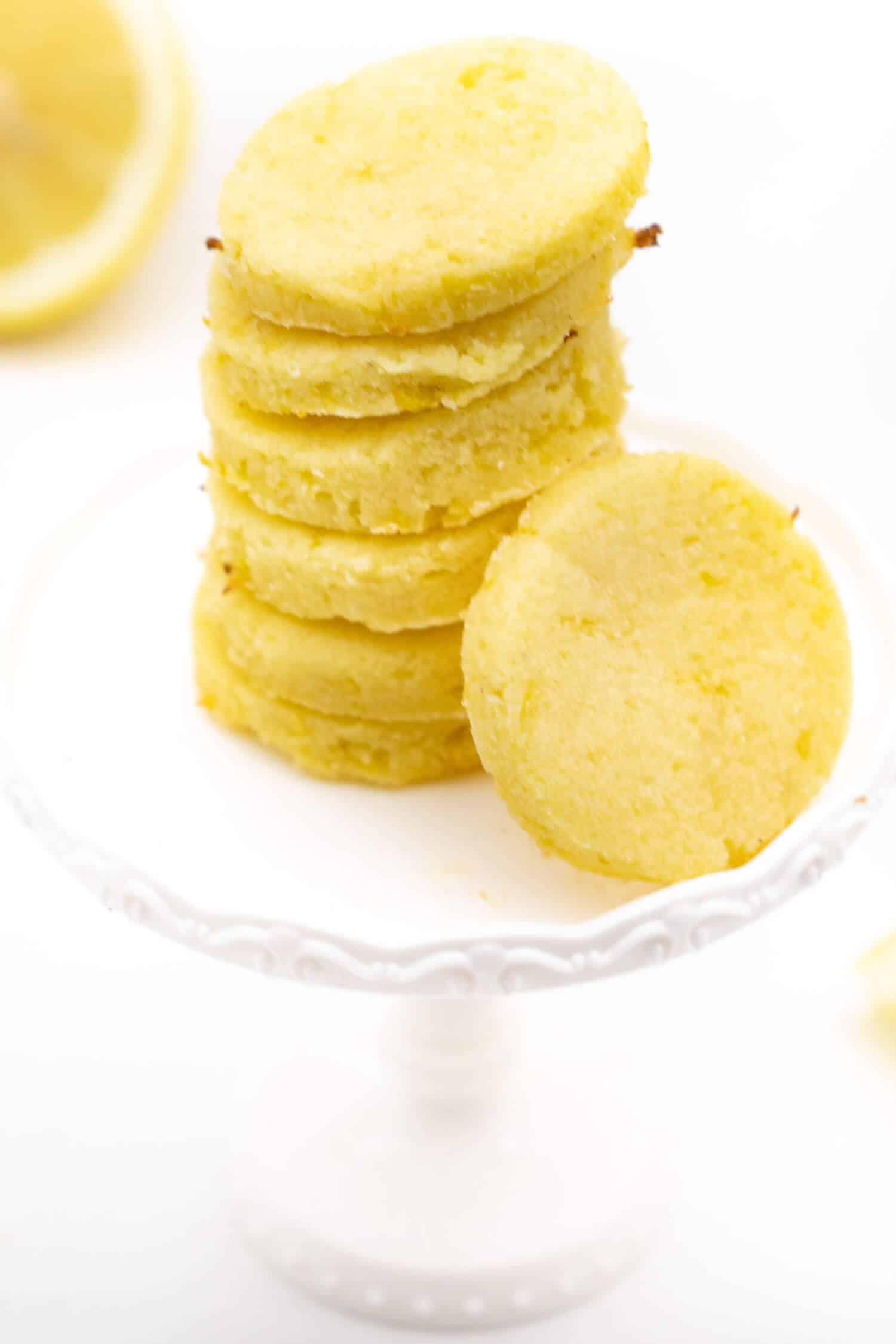 Saftige Zitronenplätzchen ohne Zucker für Weihnachten