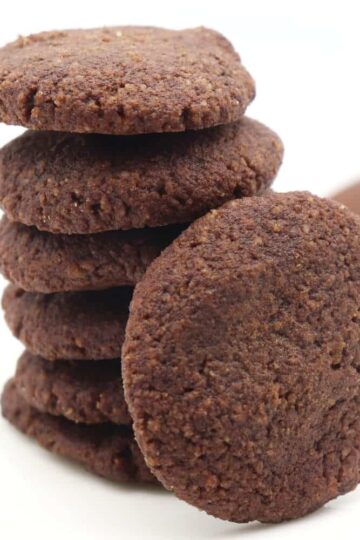 Vegane Schokokekse ohne Zucker Rezept