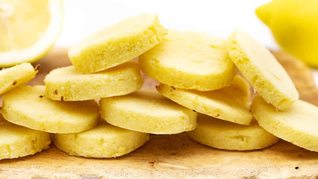 Saftige Zitronenplätzchen ohne Zucker Rezept