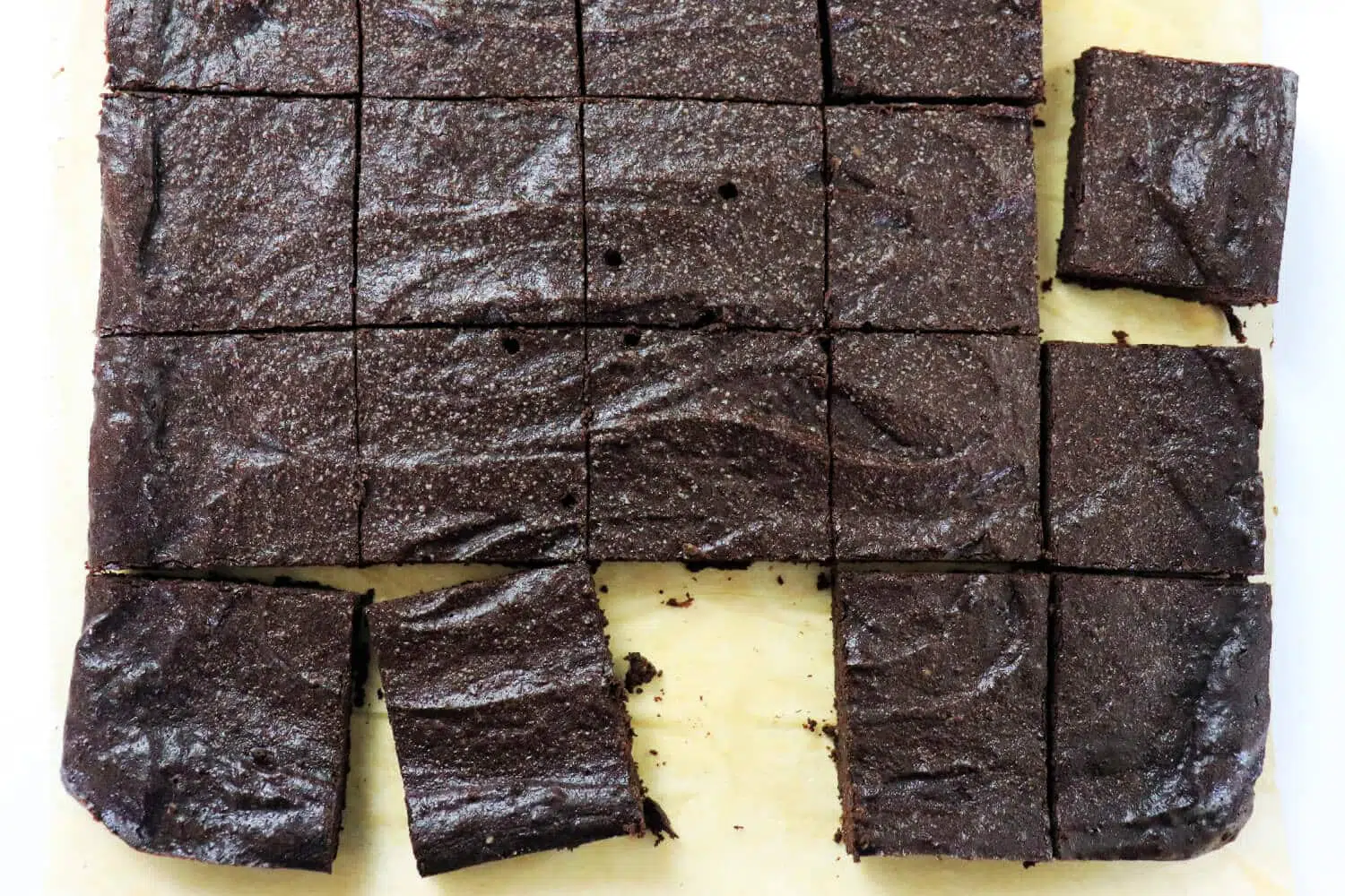 Gesunde Brownies backen ohne Zucker