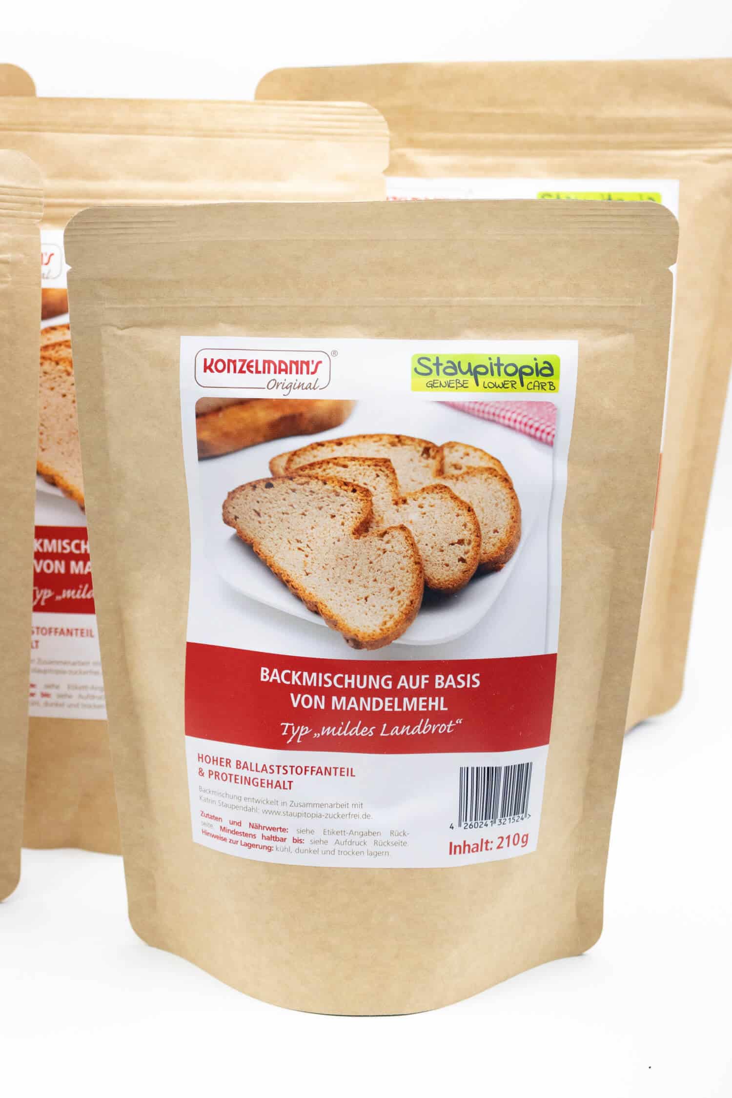 Backmischung Brot Low Carb Staupitopia Rezept