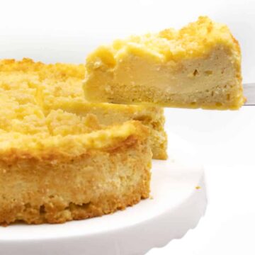 Käse Streuselkuchen ohne Zucker Rezept