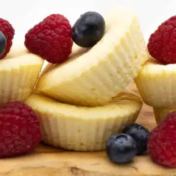 Low Carb Käsekuchen Muffins Rezept