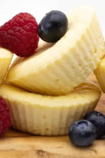 Low Carb Käsekuchen Muffins Rezept