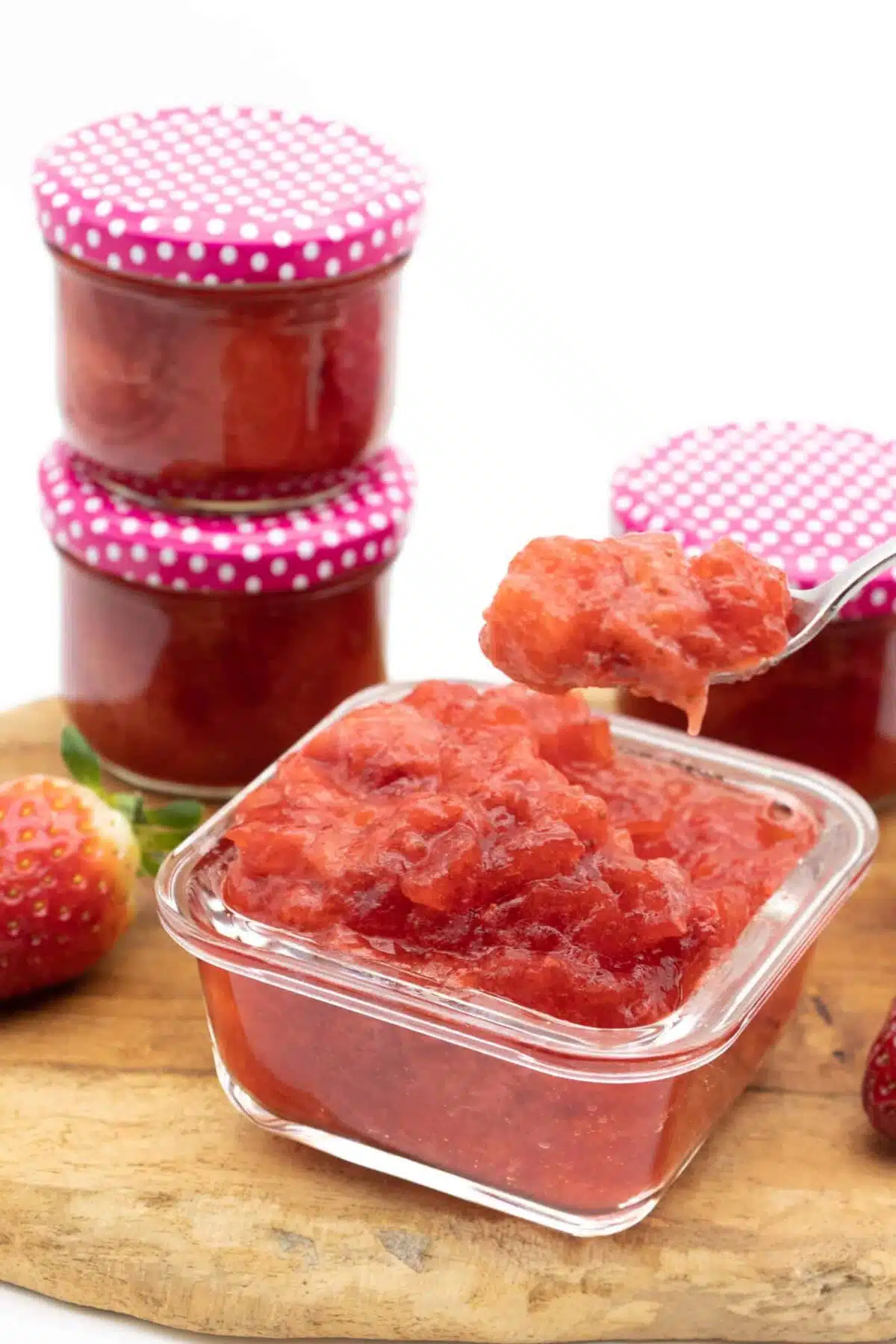 Erdbeermarmelade ohne Gelierzucker selber machen
