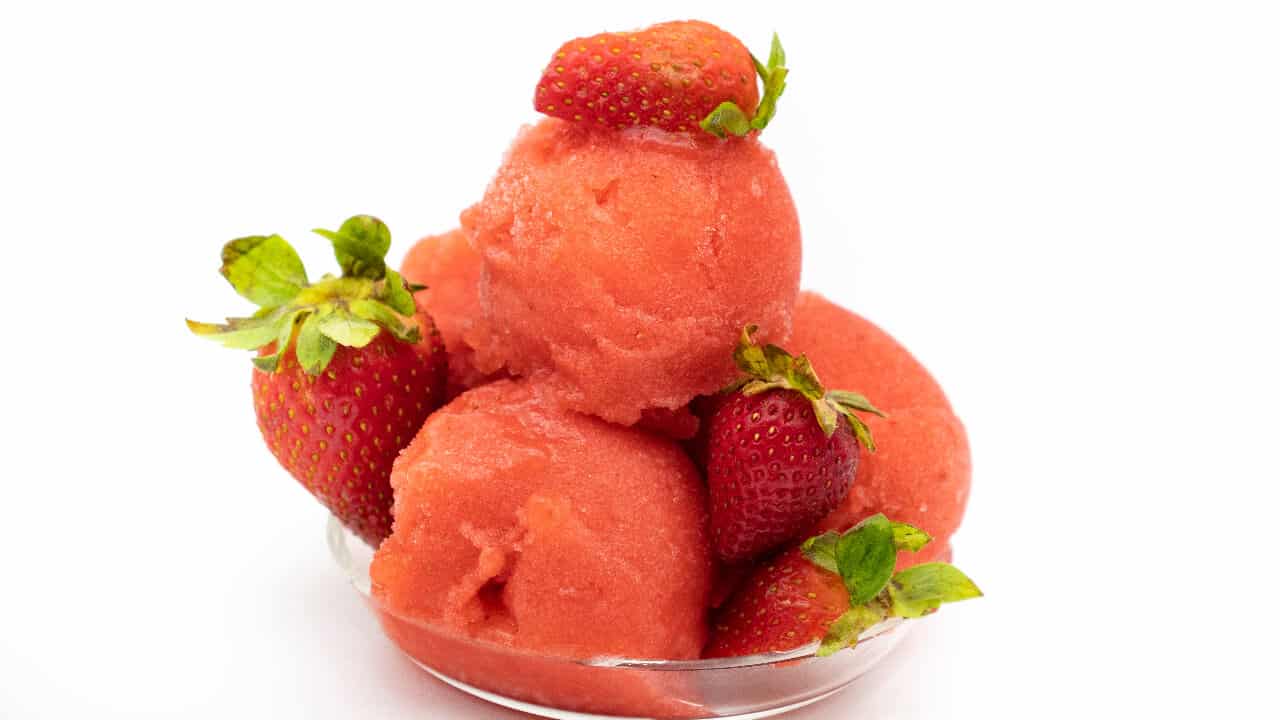 Erdbeersorbet ohne Zucker Rezept gesund