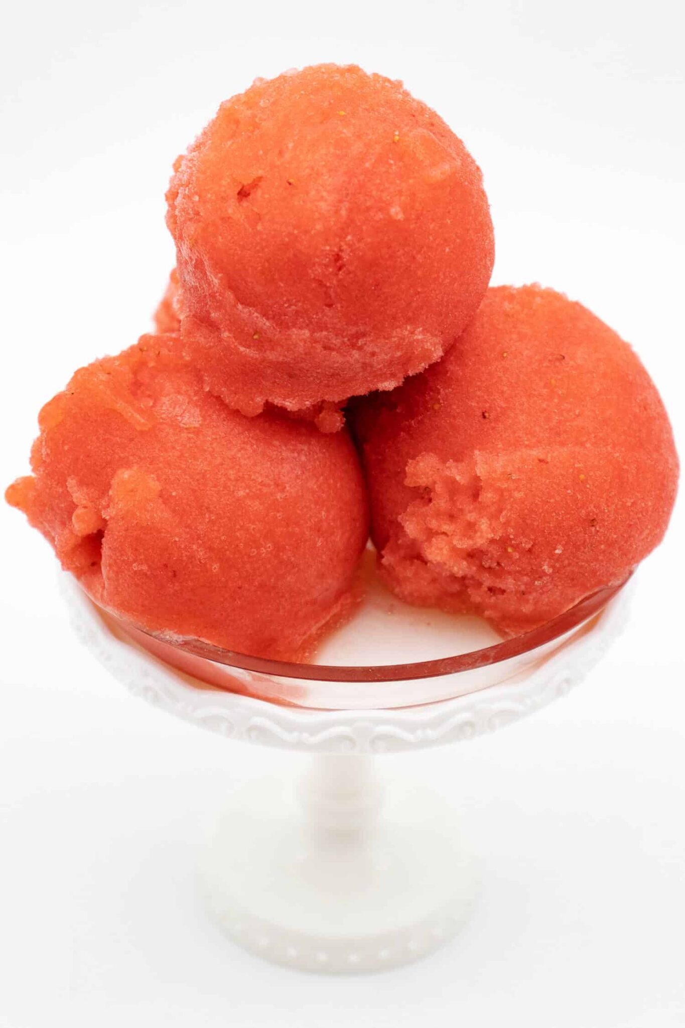 Erdbeersorbet ohne Zucker selber machen - Staupitopia Zuckerfrei