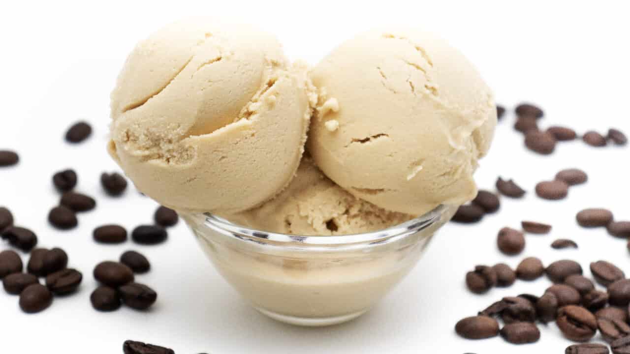Kaffee Eis ohne Zucker Rezept Low Carb