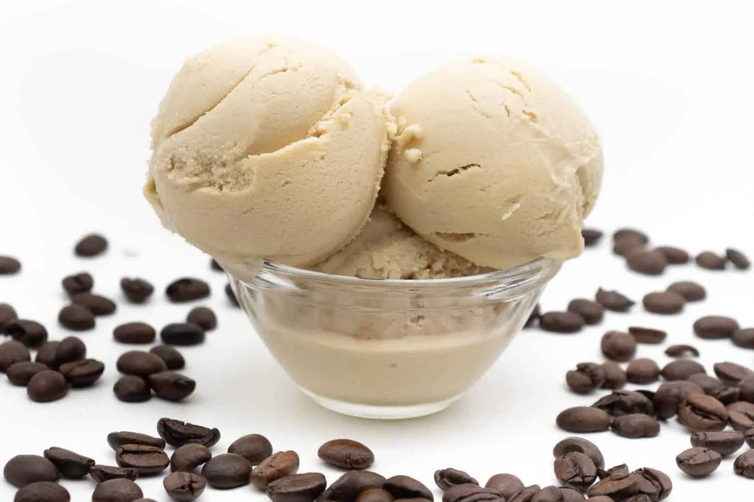 Kaffee Eis ohne Zucker Rezept