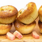 Rhabarber Muffins ohne Zucker Rezept