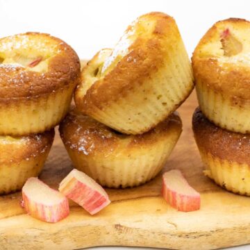 Rhabarber Muffins ohne Zucker Rezept