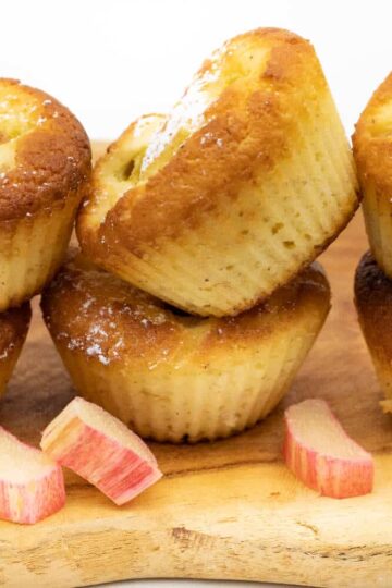 Rhabarber Muffins ohne Zucker Rezept