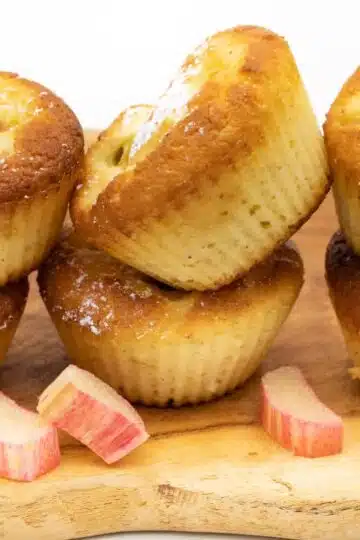 Rhabarber Muffins ohne Zucker Rezept