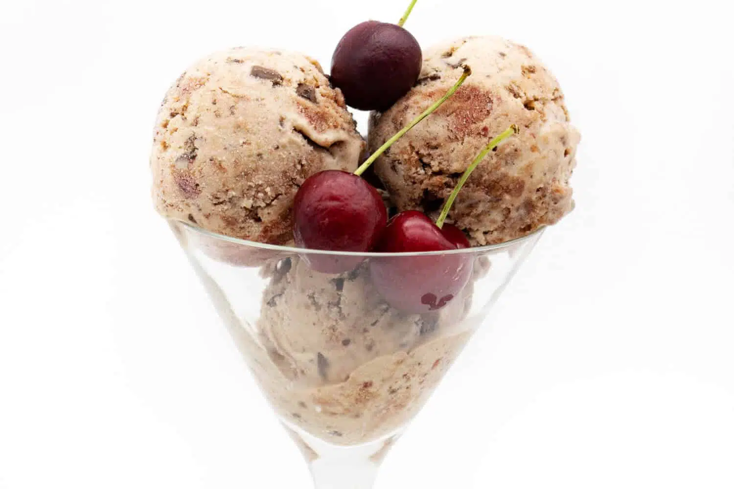 Schwarzwälder Kirsch Eis ohne Zucker Rezept