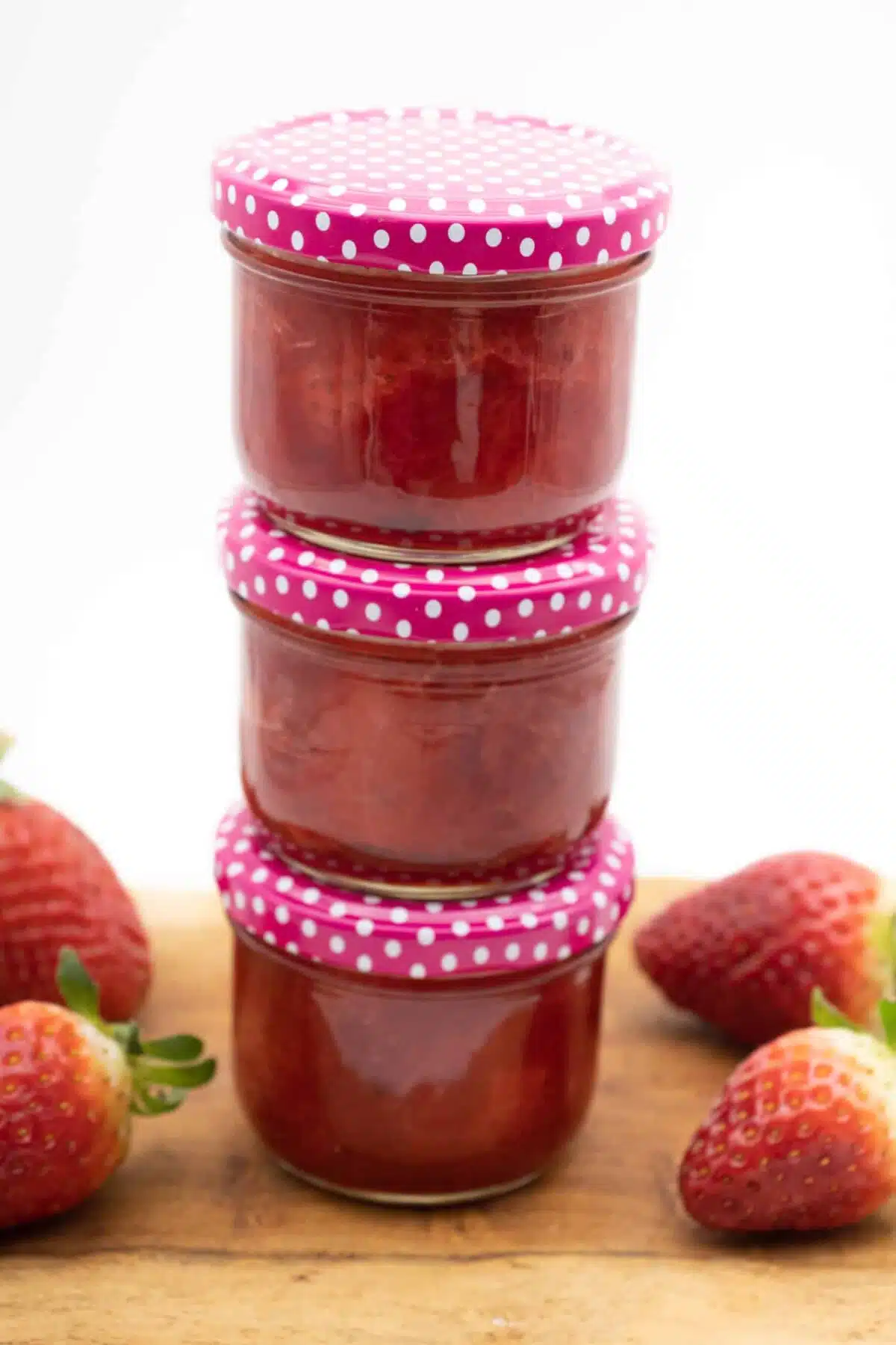 vegane Erdbeermarmelade ohne Zucker selber machen