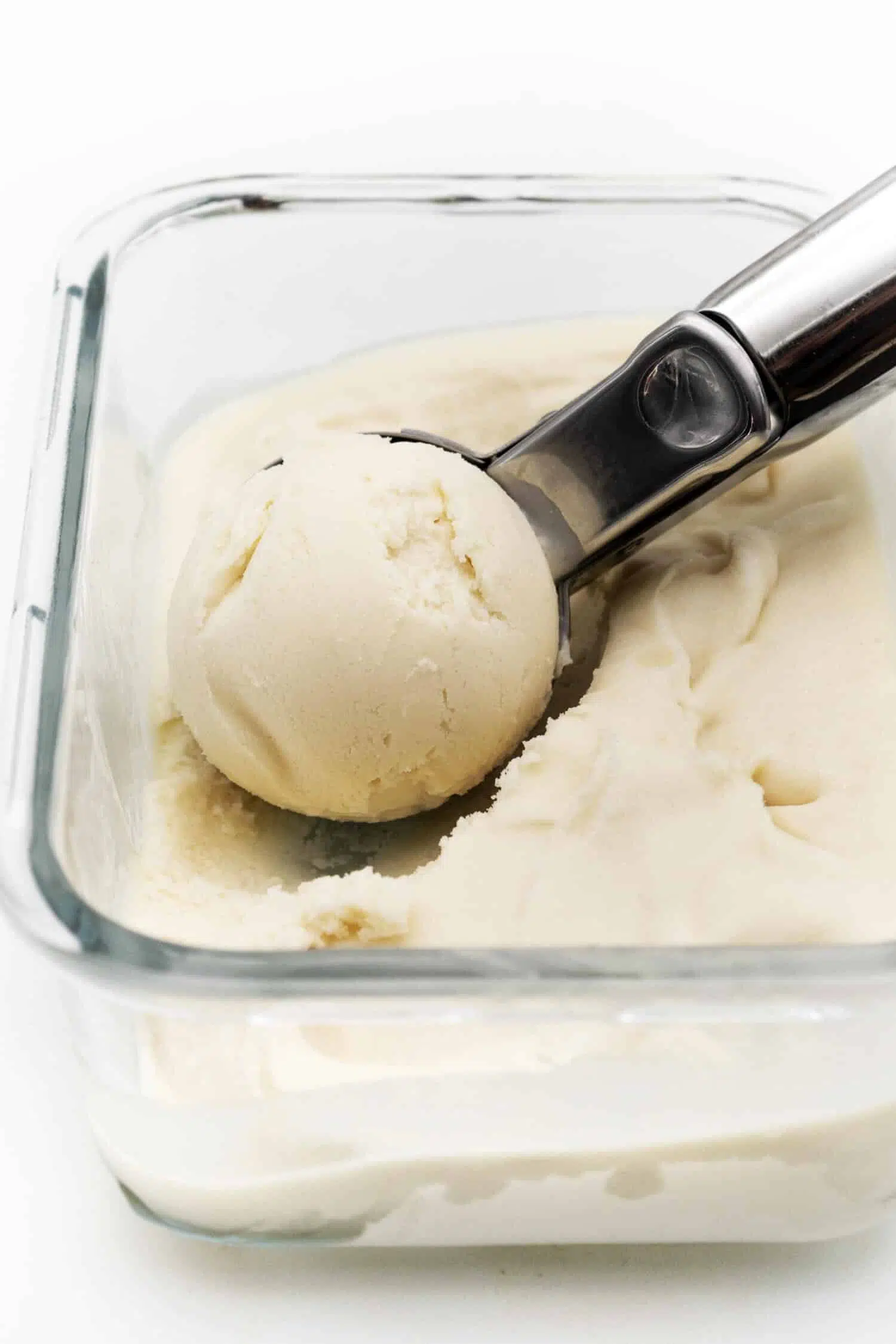 Mandeleis ohne Eismaschine selber machen vegan und zuckerfrei