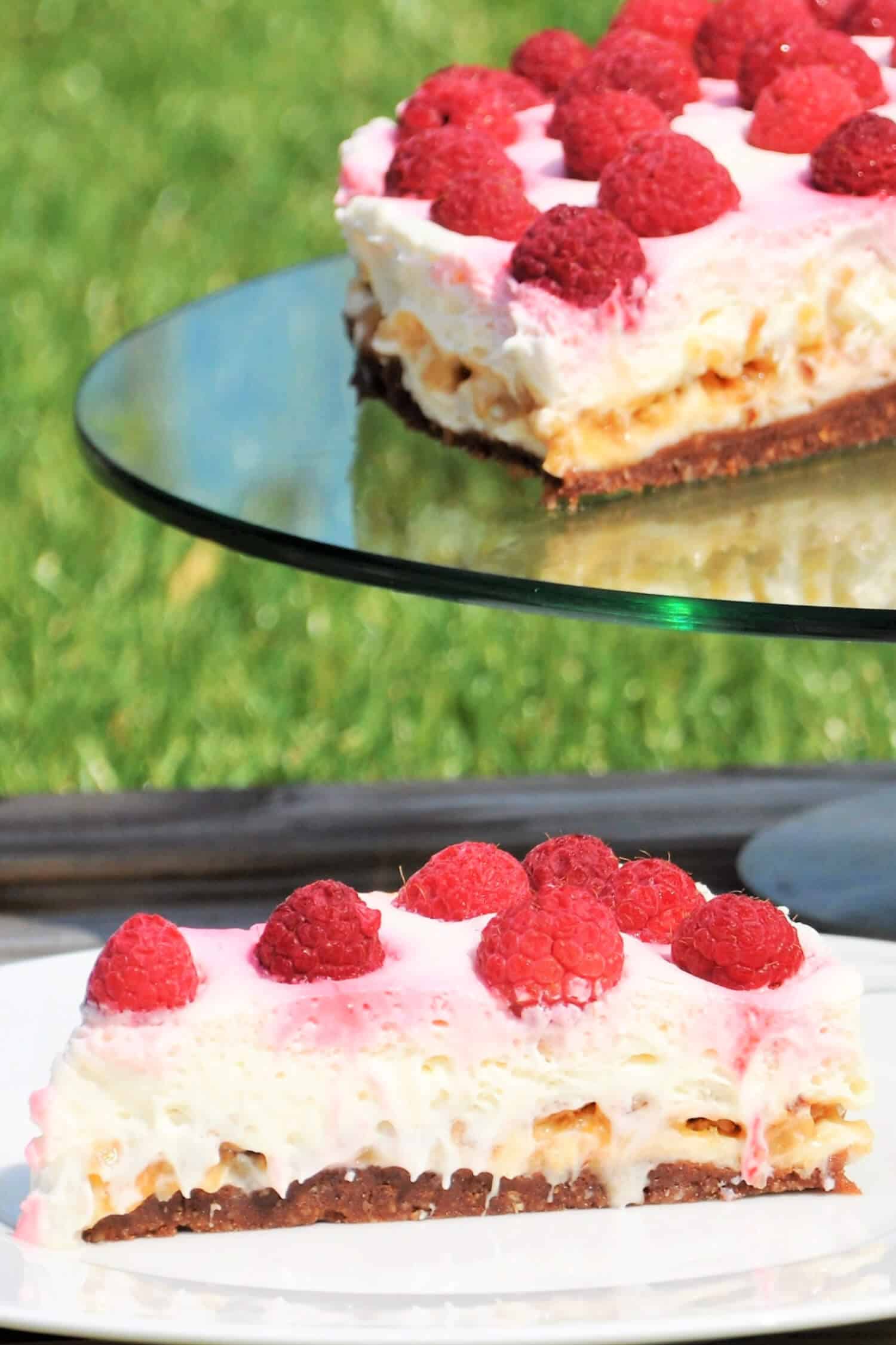 Kühlschranktorte ohne Zucker und ohne Backen