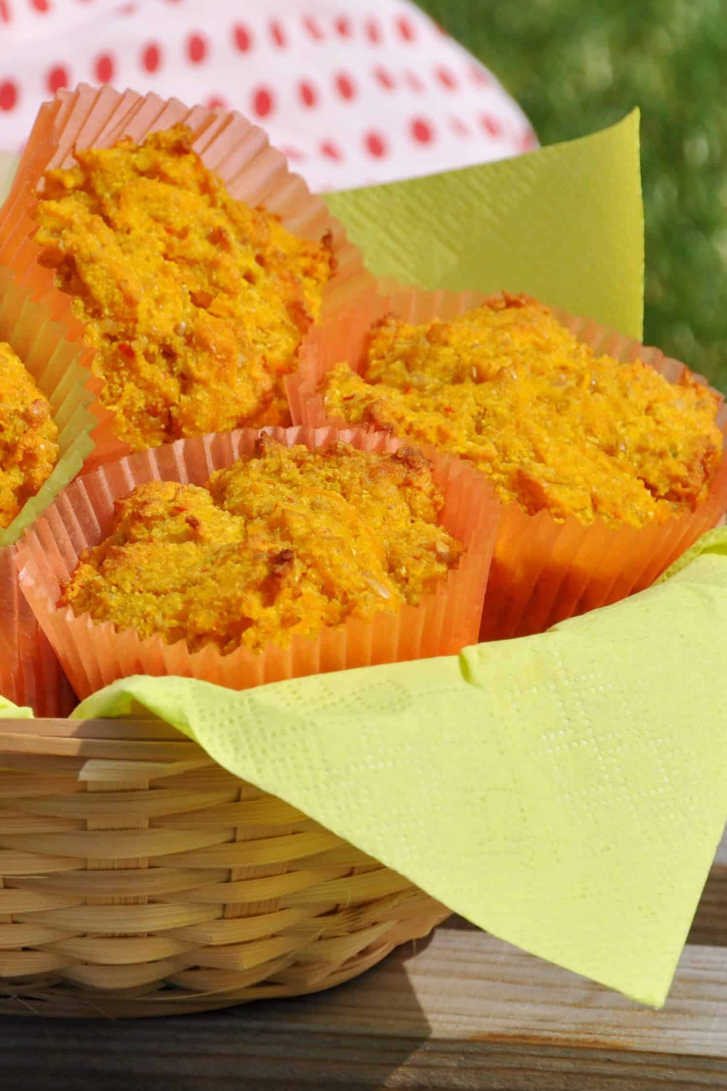 Gesunde Kürbis Muffins ohne Zucker