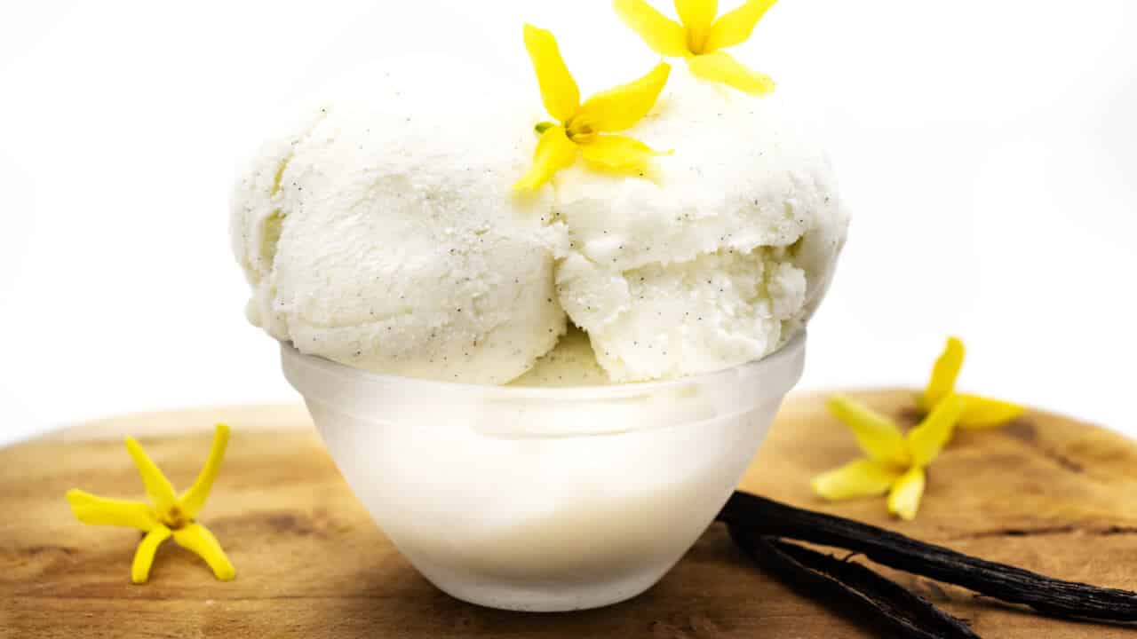 Vanilleeis selber machen ohne Zucker Rezept