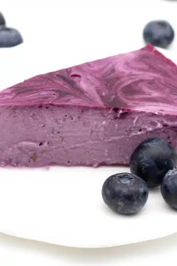 Blueberry Cheesecake ohne Zucker Rezept