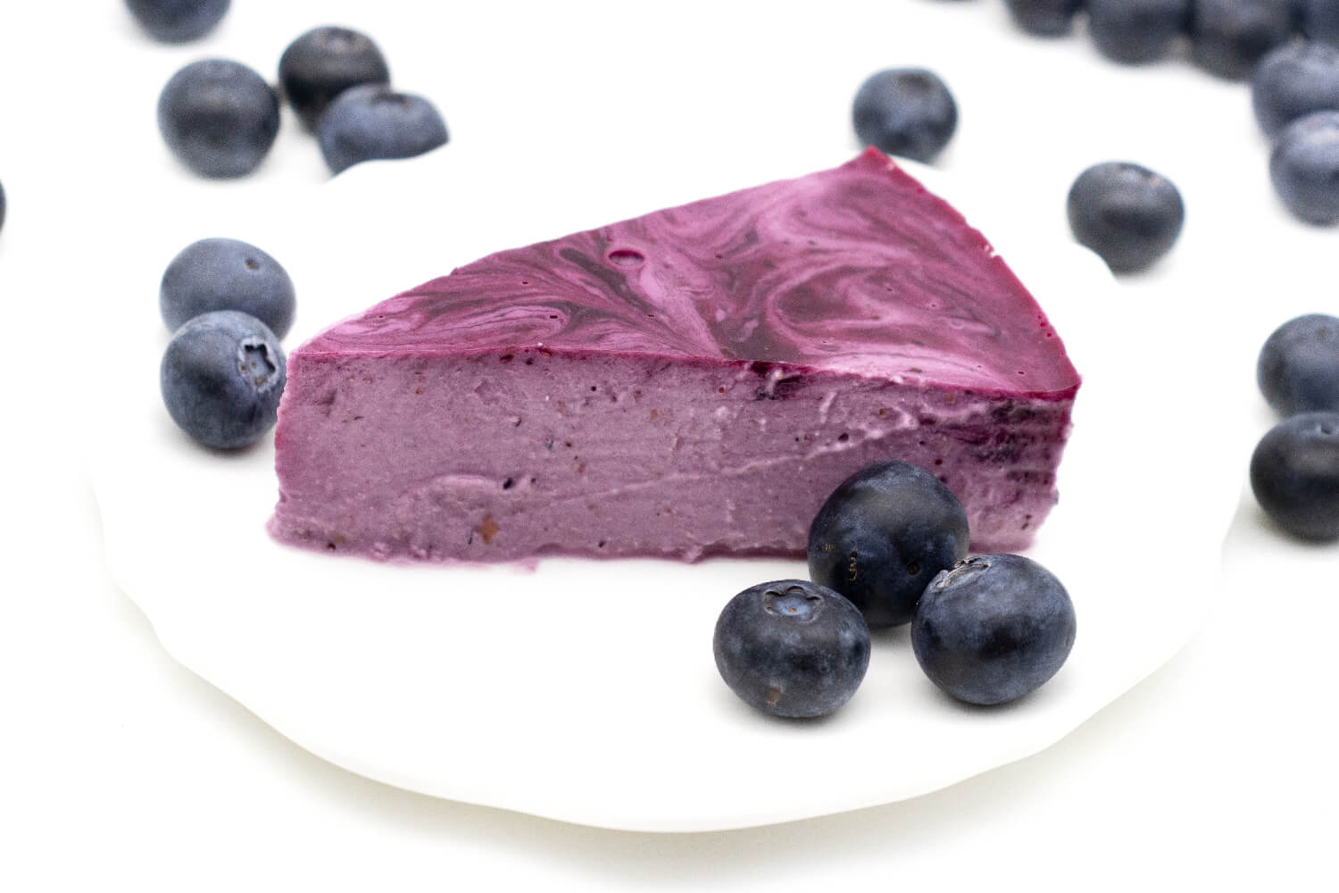 Blueberry Cheesecake ohne Zucker Rezept