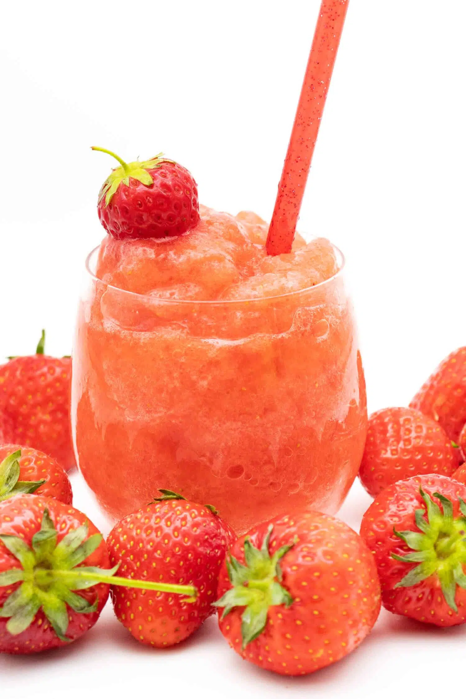 Erdbeer Slush Eis Rezept