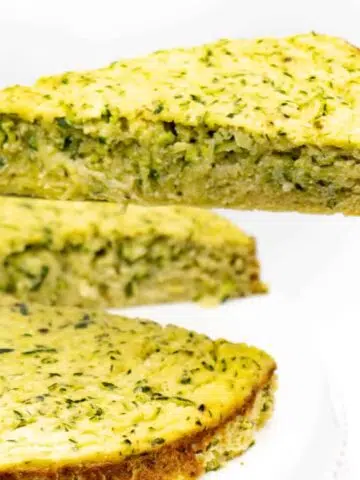 Low Carb Zucchini Frittata aus dem Ofen Rezept