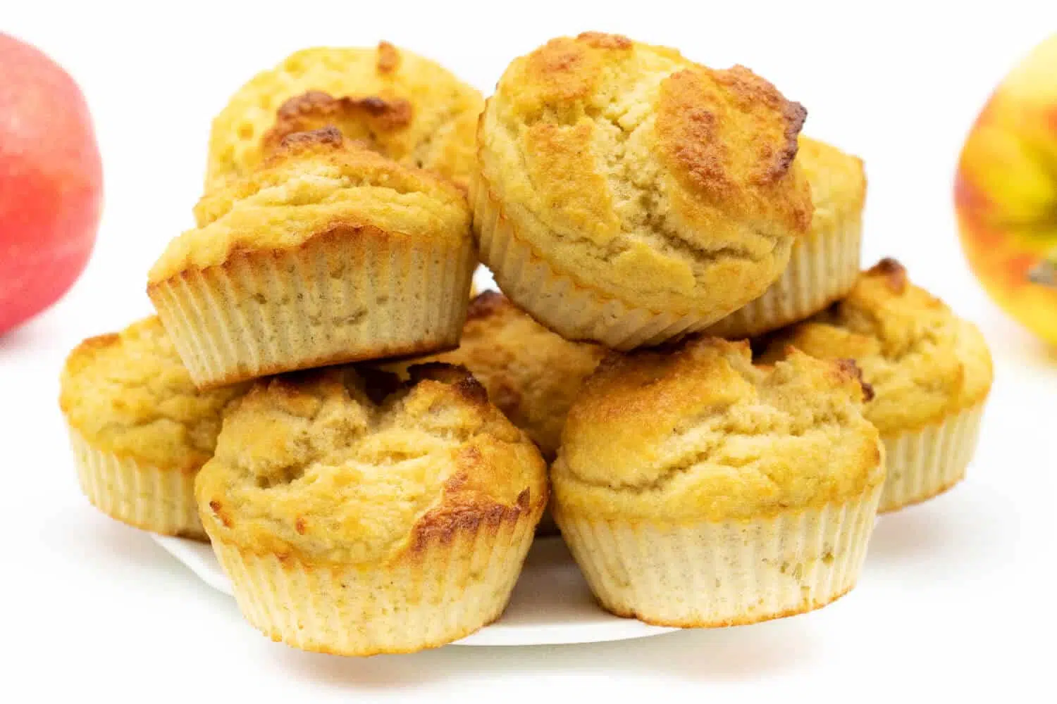 Apfelmus Muffins ohne Zucker aus nur 3 Zutaten Rezept