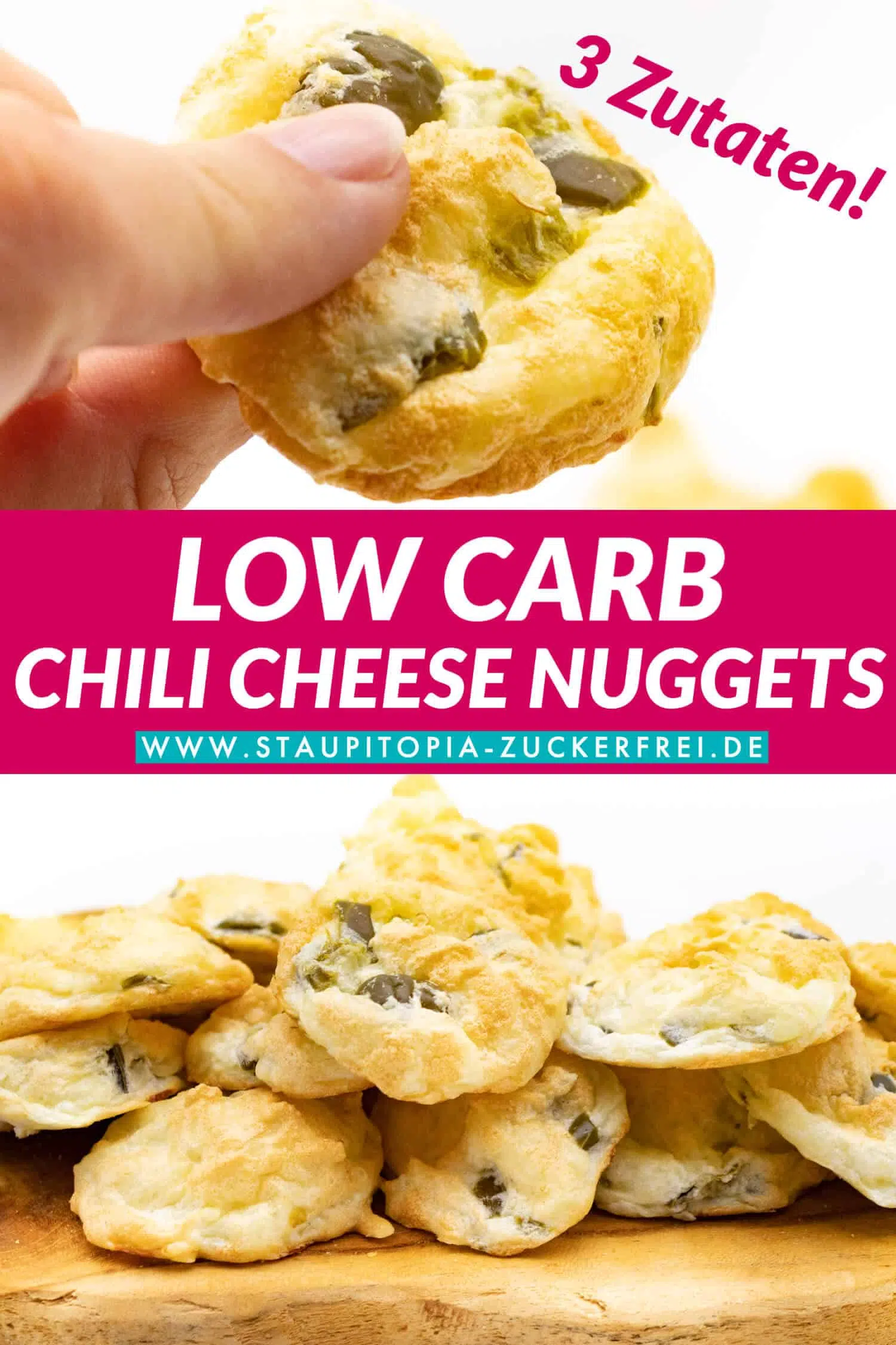 Low Carb Chili Cheese Nuggets selber machen ohne Kohlenhydrate