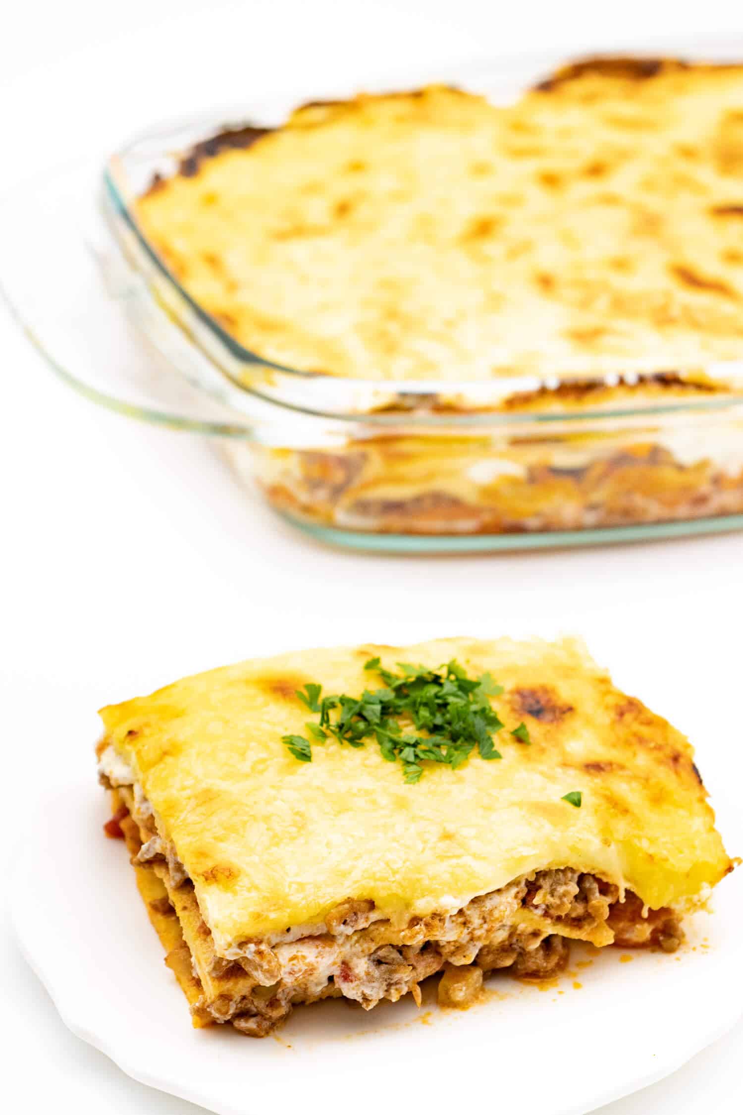 Low Carb Lasagne wie vom Italiener - Staupitopia Zuckerfrei