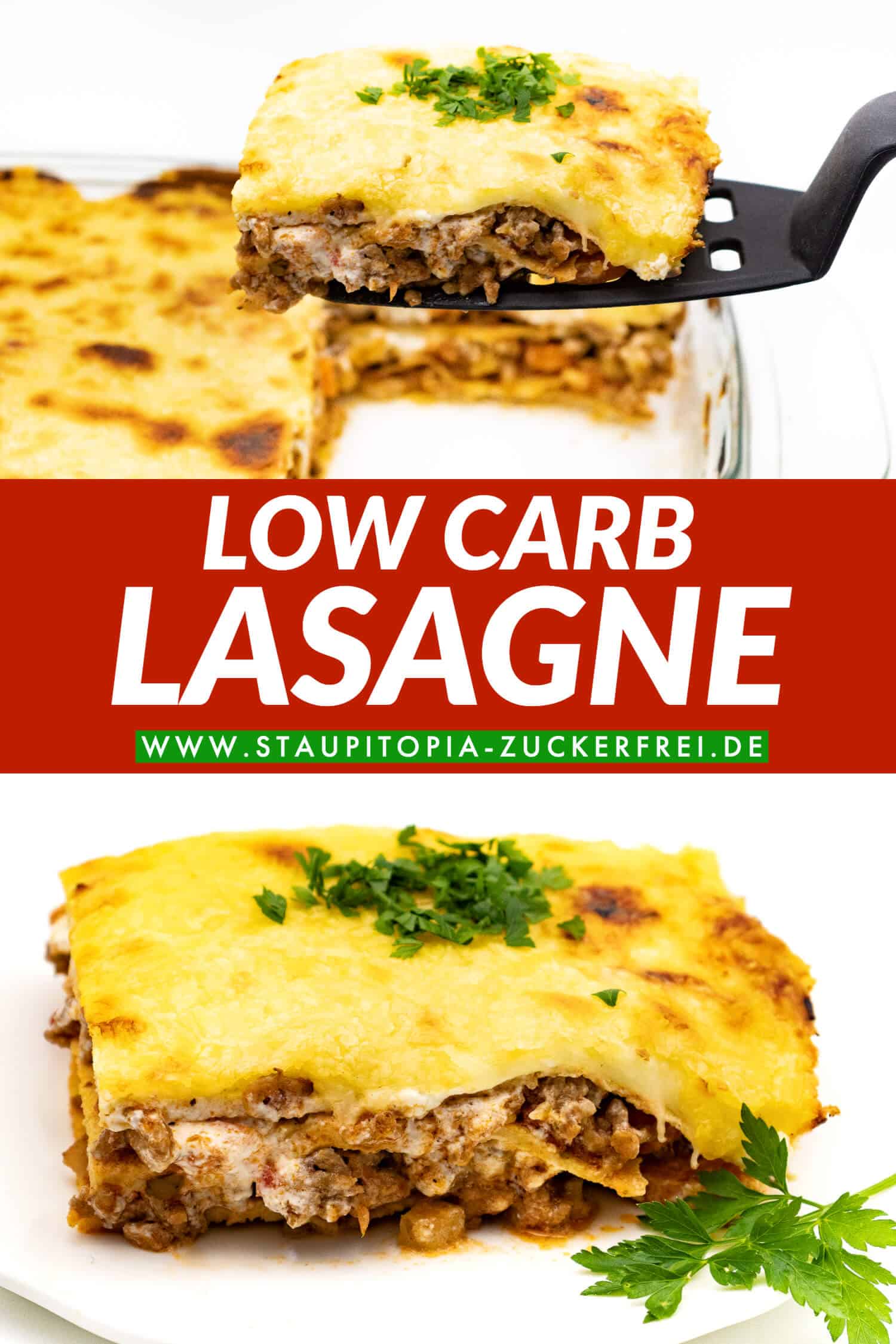 Low Carb Lasagne wie vom Italiener selber machen