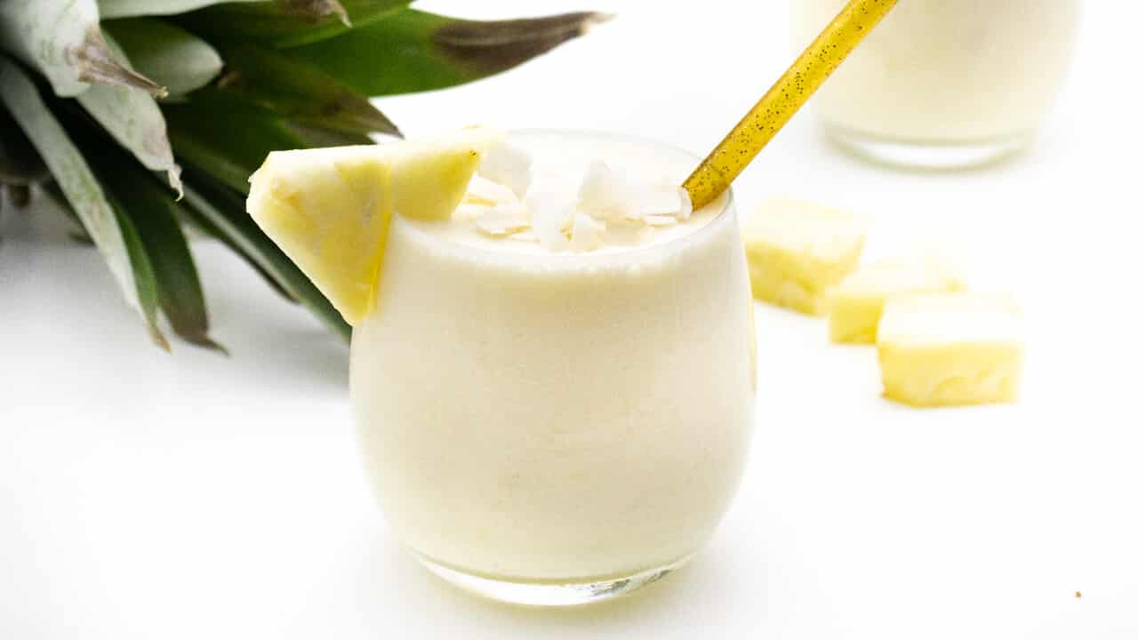 Pina Colada ohne Zucker und ohne Alkohol Rezept für den Sommer