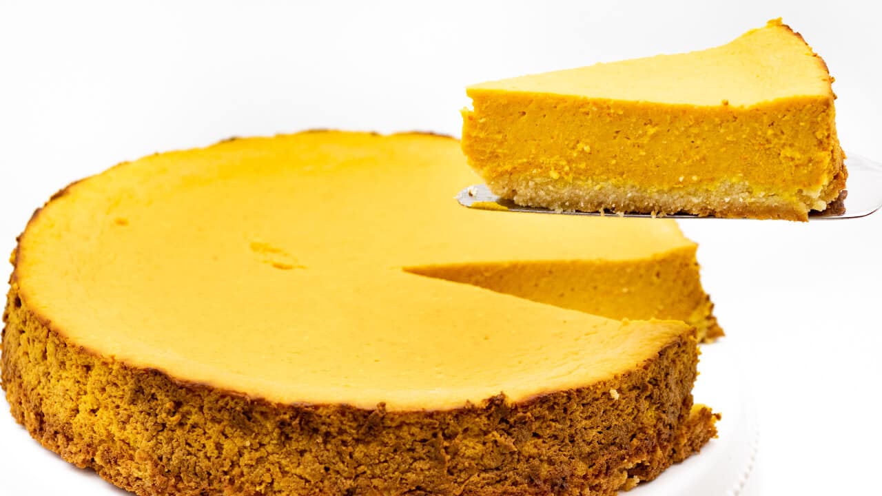 Pumpkin Pie ohne Zucker Rezept Kürbiskuchen