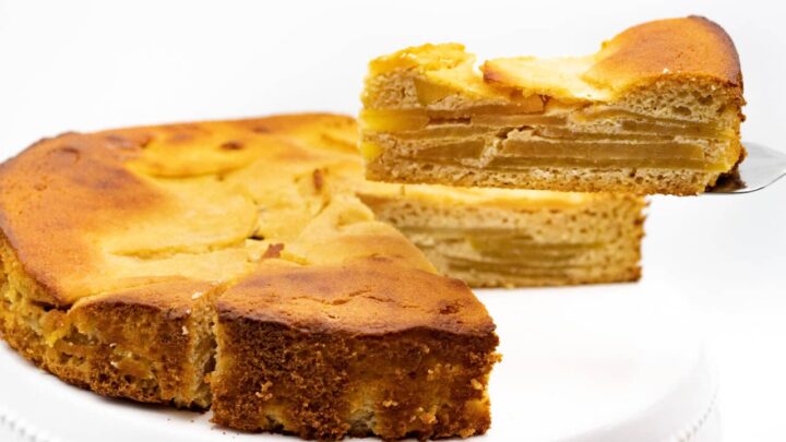 Scharlotka Apfelkuchen ohne Zucker - Staupitopia Zuckerfrei
