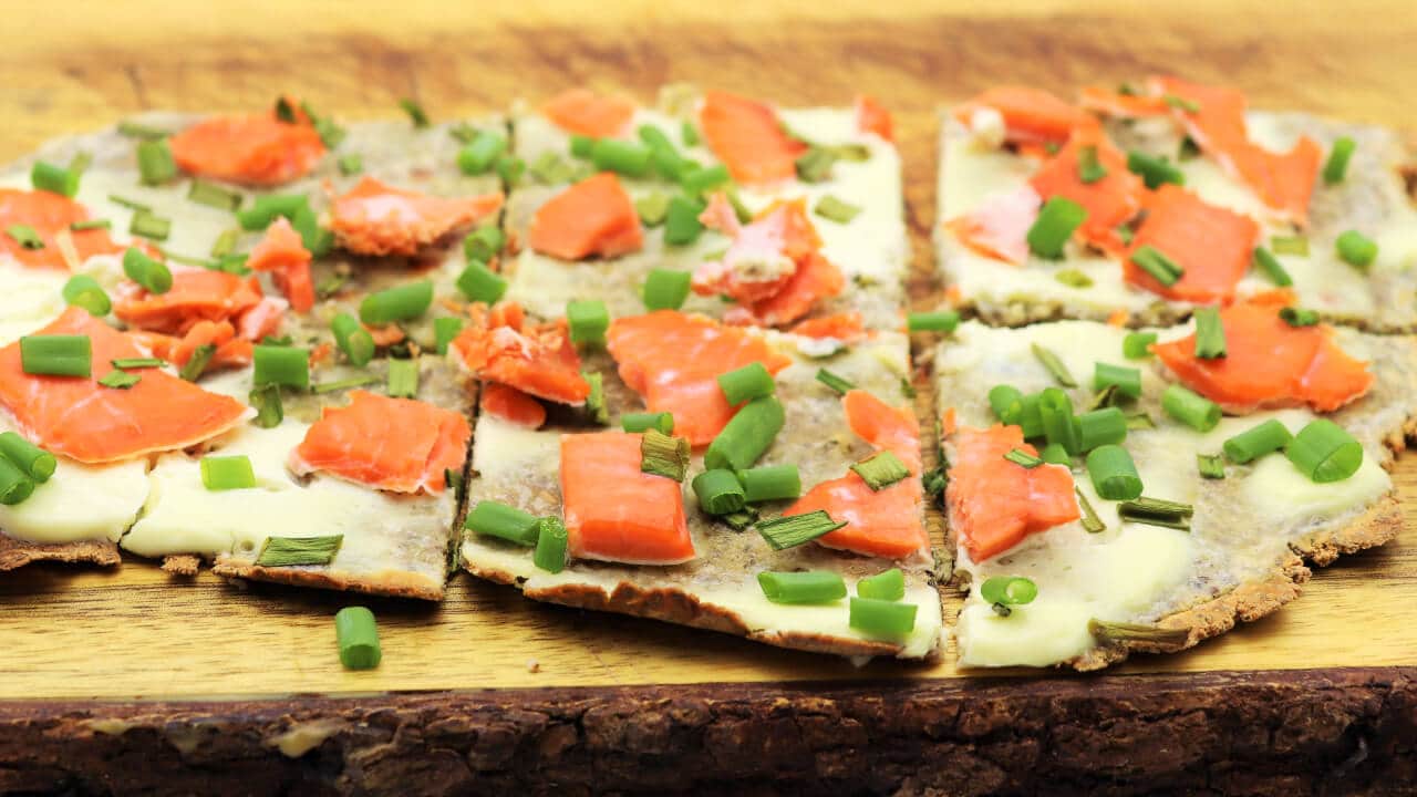 Low Carb Flammkuchen selber machen ohne Mehl
