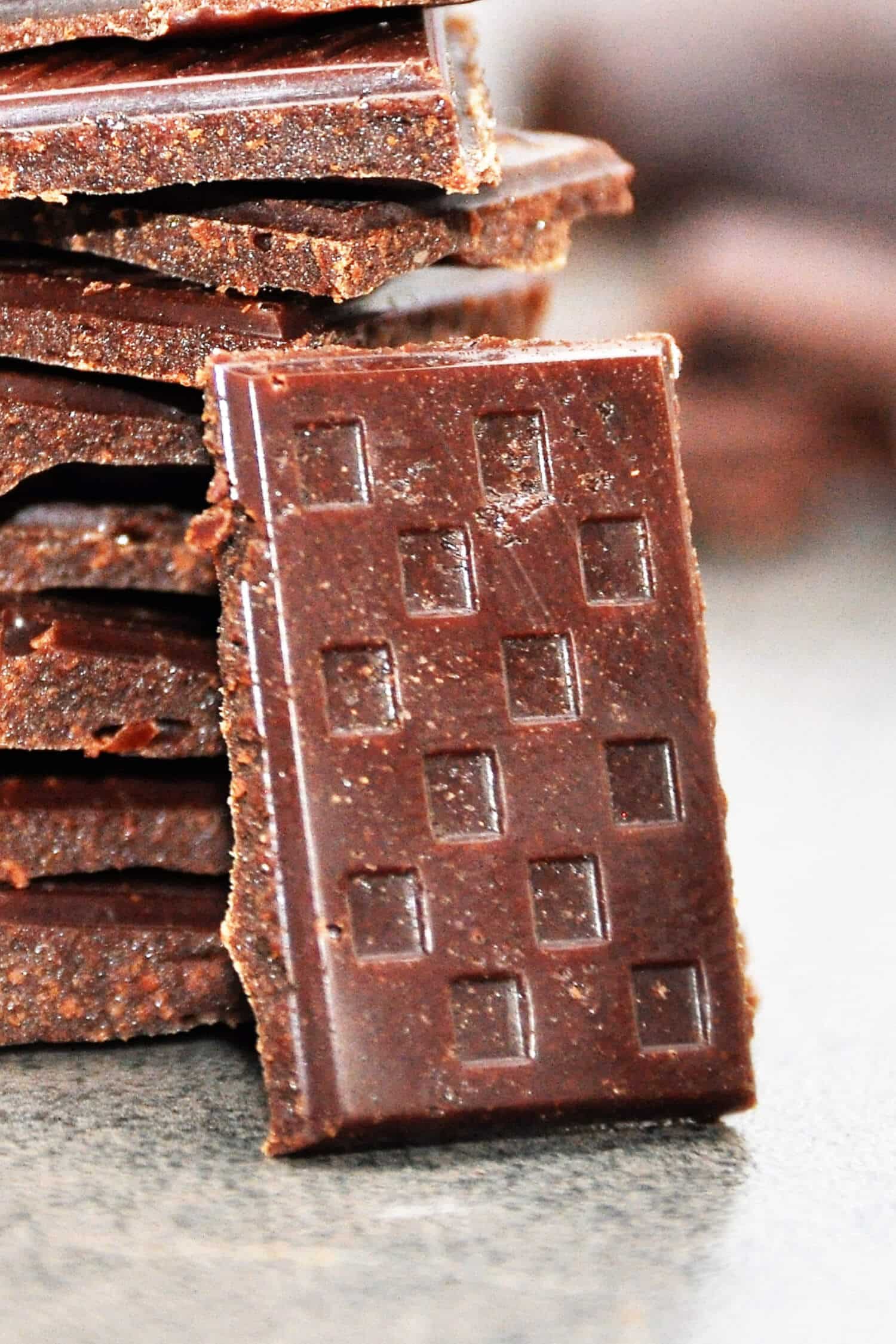 Zuckerfreie Zartbitterschokolade aus 3 Zutaten selber machen