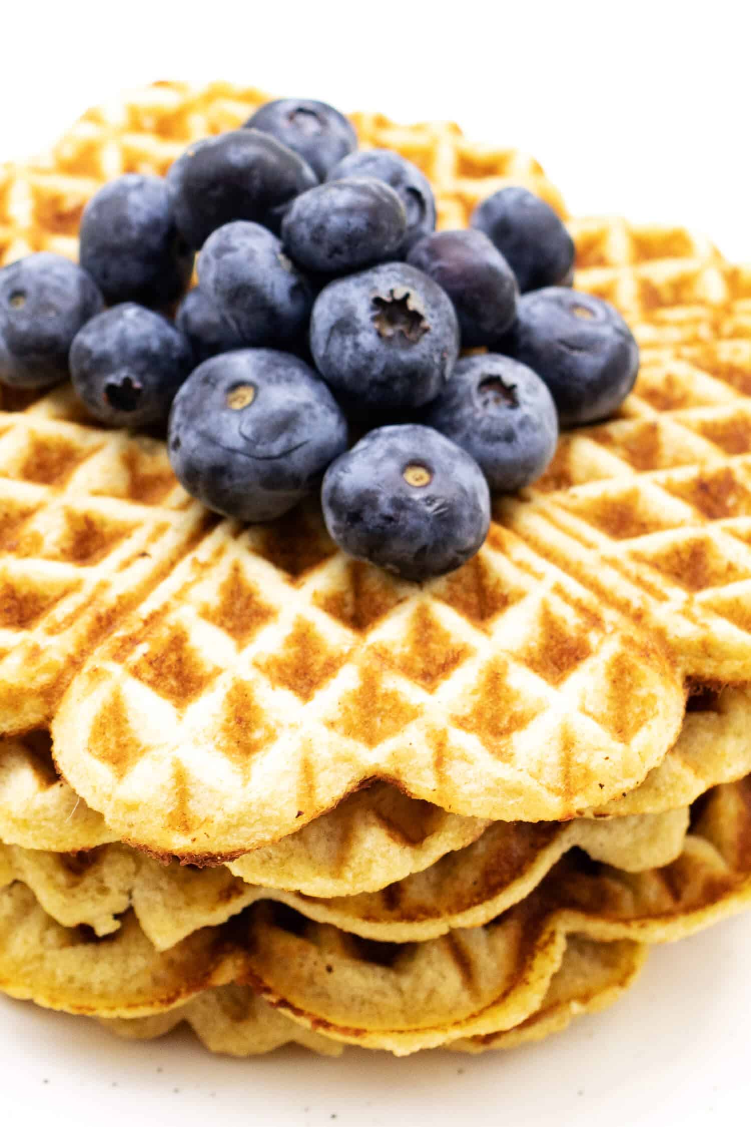 Bananen Waffeln ohne Zucker Rezept ohne Butter