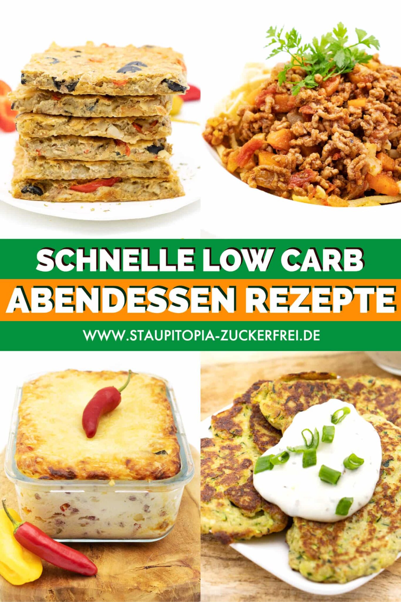 Low Carb Abendessen - 12 Schnelle Rezepte - Staupitopia Zuckerfrei