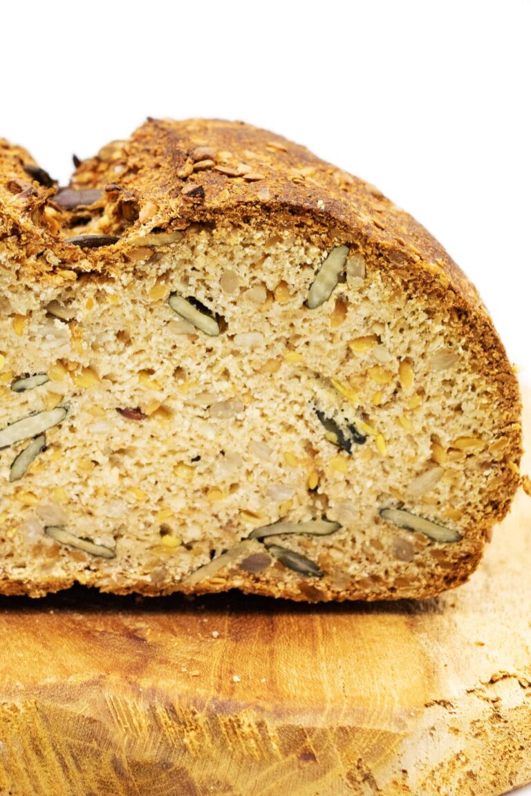 Körnerbrot ohne Mehl und Hefe - Staupitopia Zuckerfrei