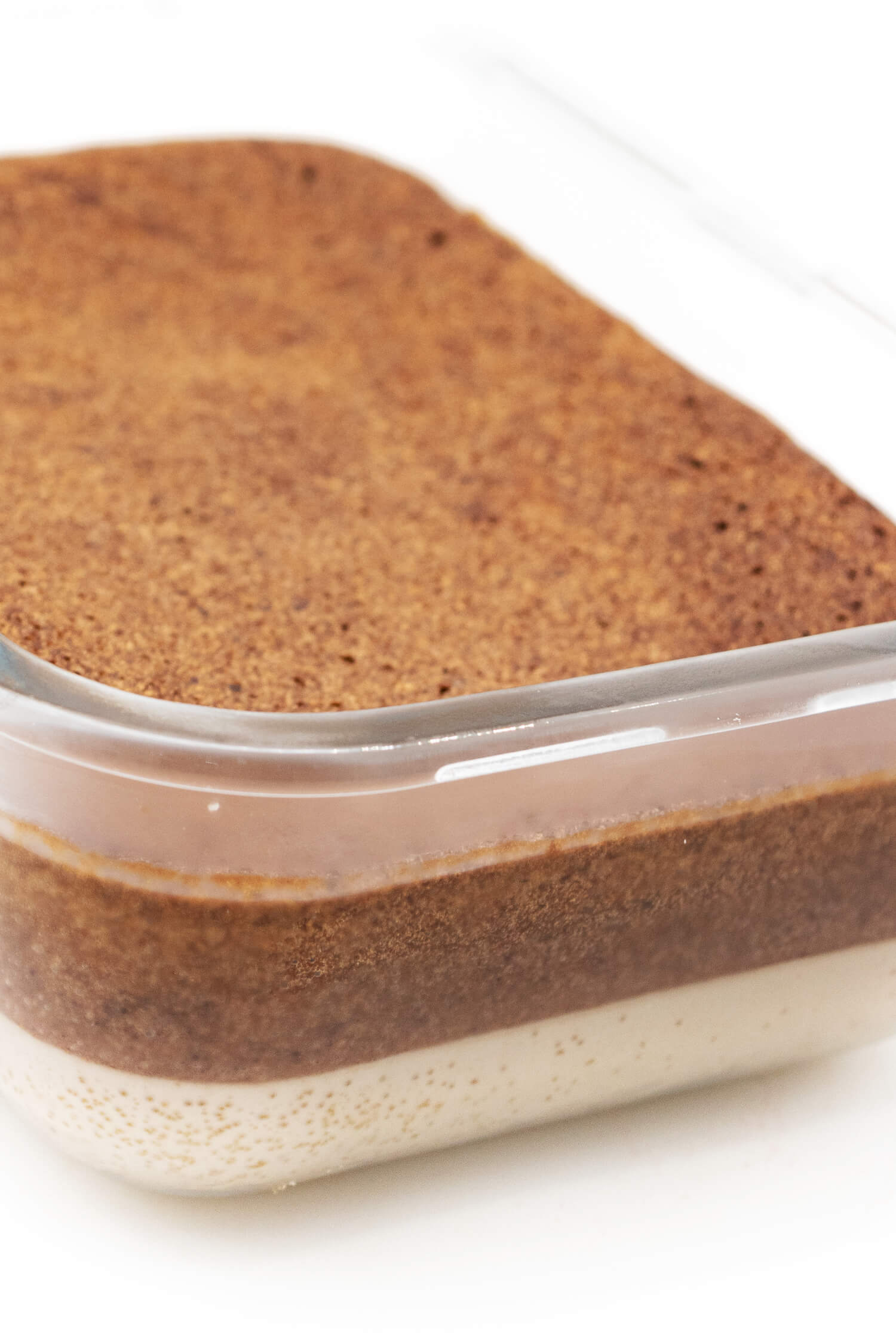 Magischer Schokoauflauf Dessert zum Abnehmen mit wenigen Kalorien