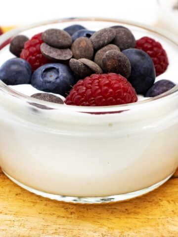 Feine Quarkspeise ohne Zucker Rezept