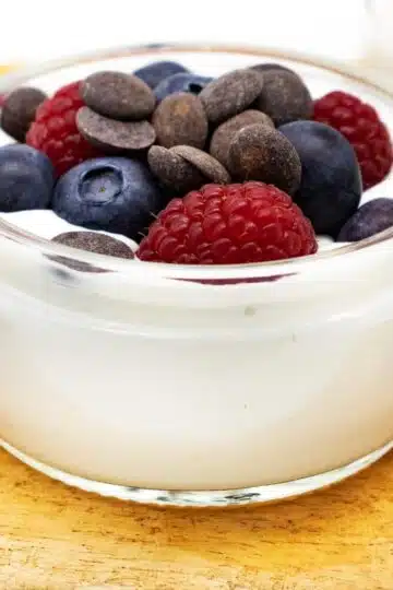 Feine Quarkspeise ohne Zucker Rezept