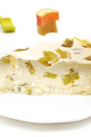 Rhabarber Käsekuchen ohne Zucker Rezept