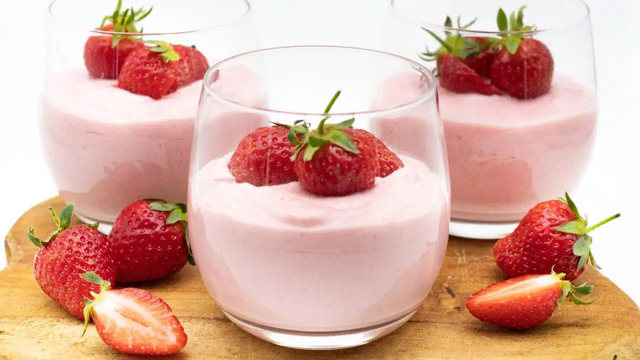 Erdbeermousse ohne Zucker Rezept einfach