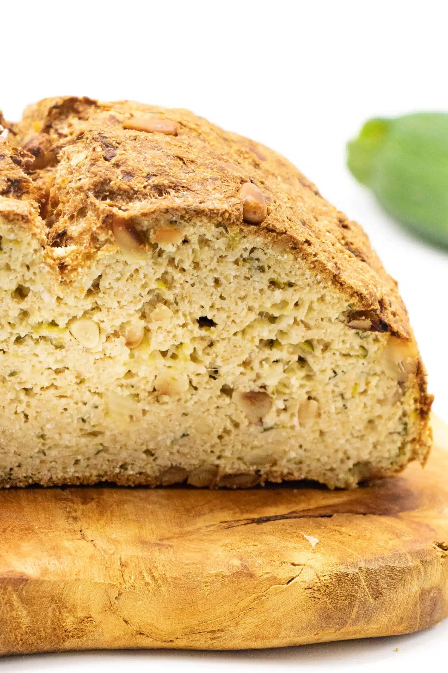 Mediterranes Zucchini Brot ohne Mehl backen